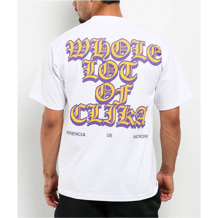 Clika By Herencia De Patrones 【 Whole Lotta White T-Shirt Men's White 】 白色 ホワイト Tシャツ メンズ 白色 ホワイト