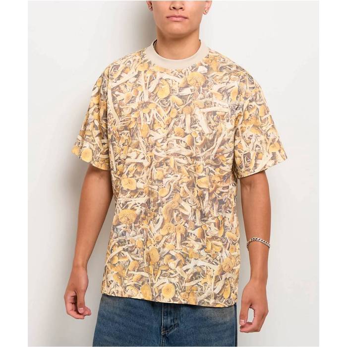 【★百貨店SALE★6/11十二時2時迄】Porous Walker 【 Camushroomoflage T-Shirt Men\u0027s Multicolor 】 プルオーバー メンズ