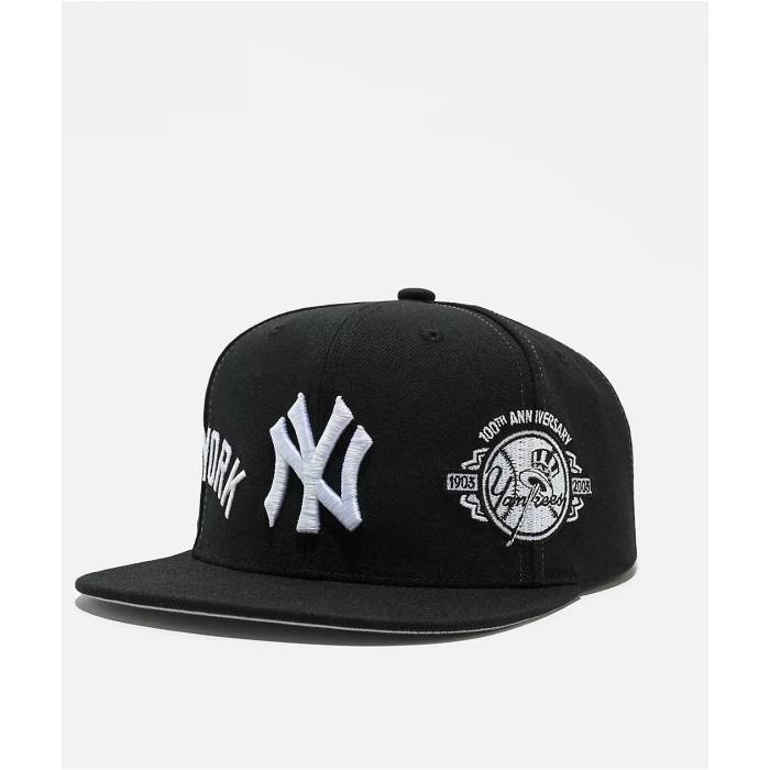 【★百貨店SALE★6/11真夜中2時迄】ミッチェル\u0026ネス Mitchell \u0026 Ness 【 New York Yankees Trifecta Black Snapback Hat Men\u0027s Black 】 ヤンキース 黒いこと 黒いこと Snapback スナップバック 御徒面子 メンズ 黒いこと 黒いこと