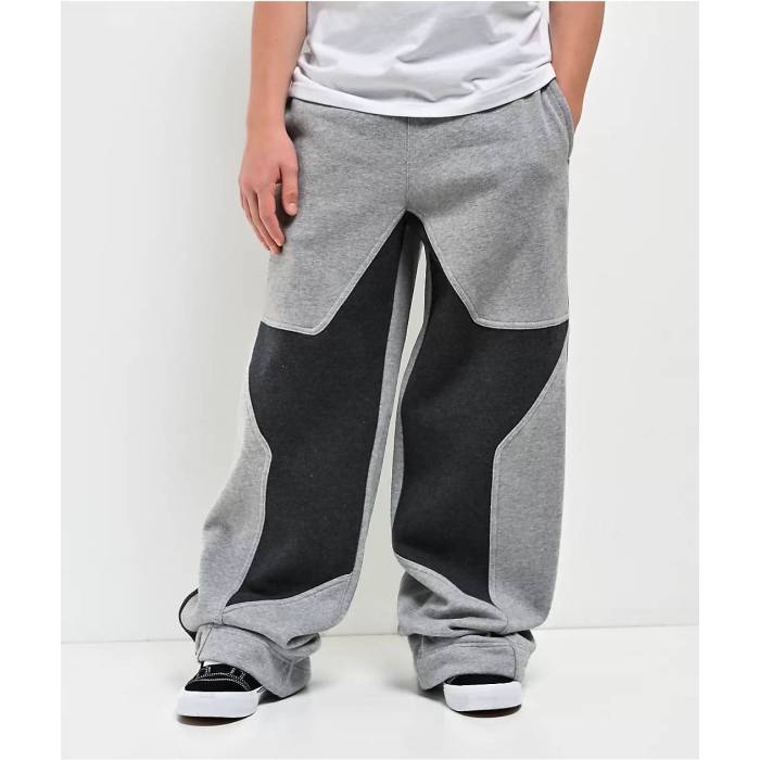 【★百貨店SALE★6/11真夜中2時迄】A.lab 【 Kids Mega Star Grey Sweatpants Kids\u0027 Medium Grey 】 メガ 薄墨色 薄墨色 ロングタイツ 薄墨色 薄墨色