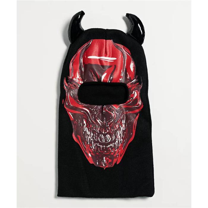 【★百貨店SALE★6/11真夜中2時迄】Vitriol 【 Devil Inside Black Balaclava Men\u0027s Black 】 黒いこと 黒いこと メンズ 黒いこと 黒いこと