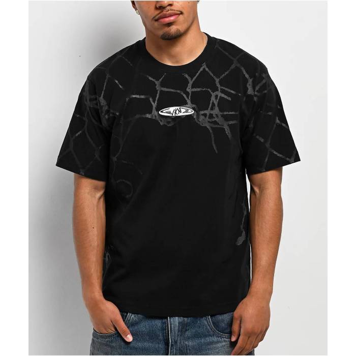Wknd Skateboards 【 Wknd Fishbone Barbwire Black T-Shirt Men's Black 】 黒色 ブラック Tシャツ メンズ 黒色 ブラック｜スニケス
