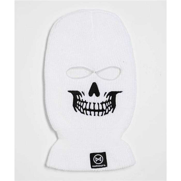 Nohours 【 Skullator White Balaclava Men's White 】 白色 ホワイト メンズ 白色 ホワイト