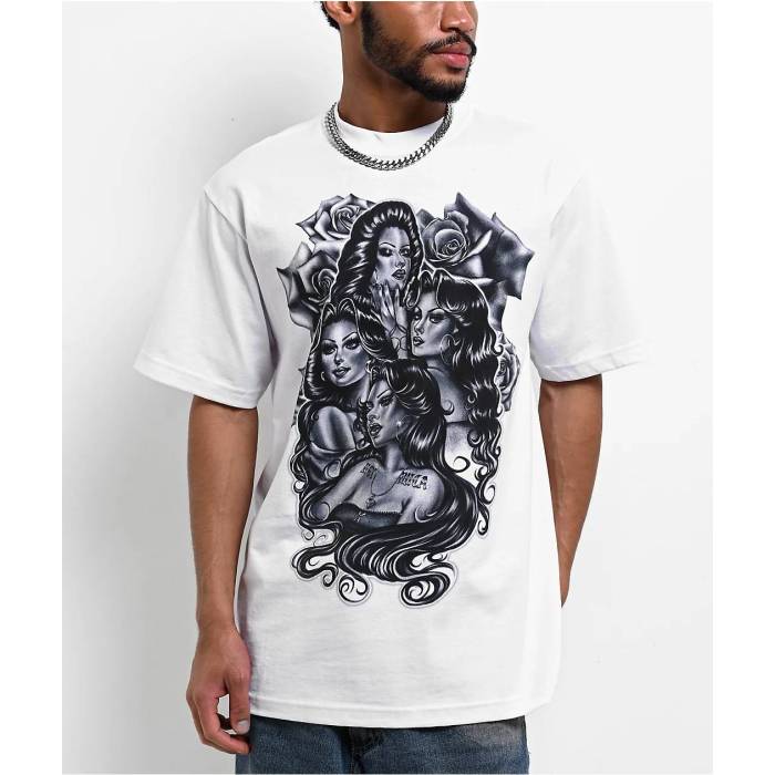 Hey Ruca 【 Homegirl Magic White T-Shirt Men's White 】 マジック 白色 ホワイト Tシャツ メンズ 白色 ホワイト|スニケス