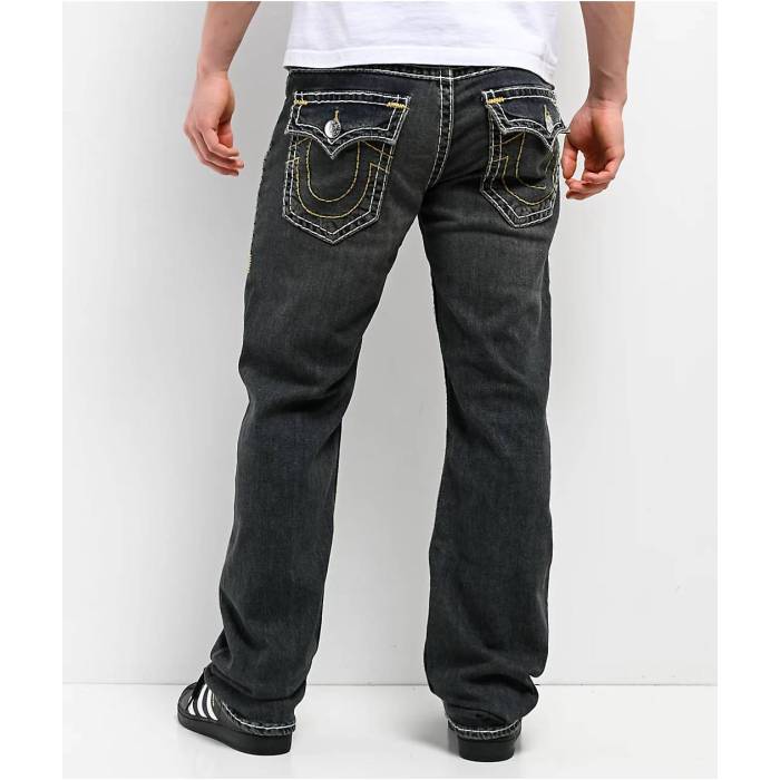 【★百貨店SALE★6/11十二時2時迄】トゥルーレリジョン True Religion 【 Ricky Super T Flap Dark Wash Jeans Men\u0027s Medium Blue 】 デニム メンズ 青み 青色