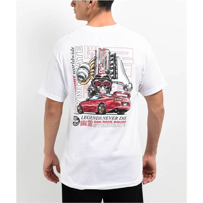 DGK Dgk 【 Syndicate White T-Shirt Men's - 】 白色 ホワイト Tシャツ メンズ NULL｜スニケス
