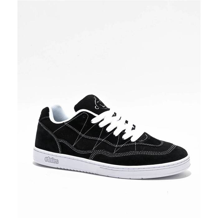 【★百貨店SALE★6/11真夜中2時迄】エトニーズ Etnies 【 Snake Black \u0026 White Skate Shoes Men\u0027s Black 】 黒いこと 黒いこと 白いこと 白いこと Skate 滑る シューズ 運動すること靴 メンズ 黒いこと 黒いこと