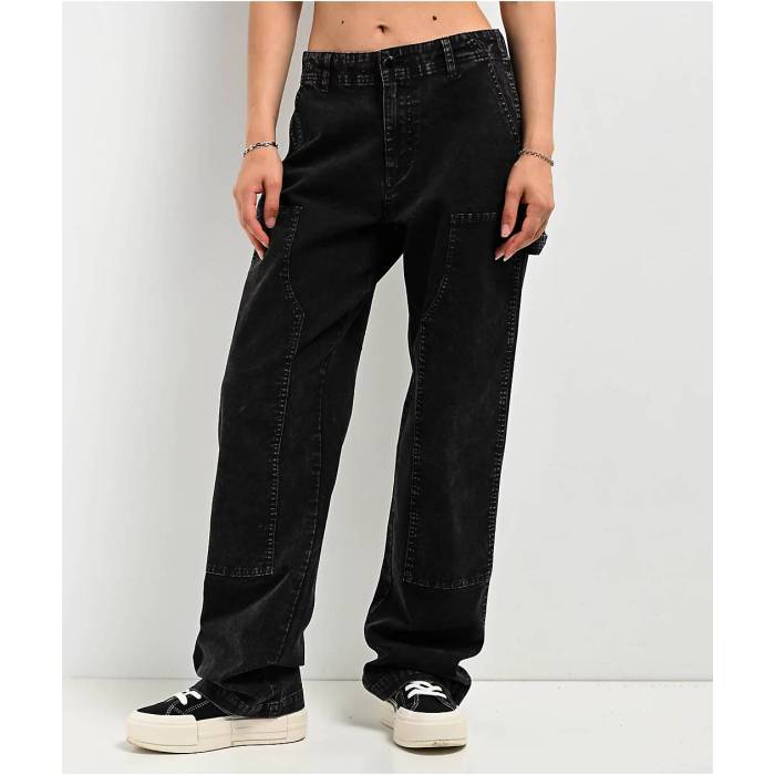 エンパイア Empyre 【 Brooke Mineral Wash Black Carpenter Jeans Women's Black 】 黒色 ブラック ジーンズ レディース 黒色 ブラック