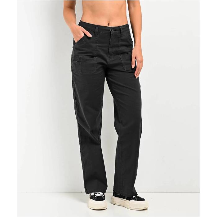 単位労働組合ベイ Unionbay 【 Dawn Ripstop Galaxy Grey Carpenter Pants Women\u0027s Grey 】 天の川 薄墨色 薄墨色 レディース 薄墨色 薄墨色