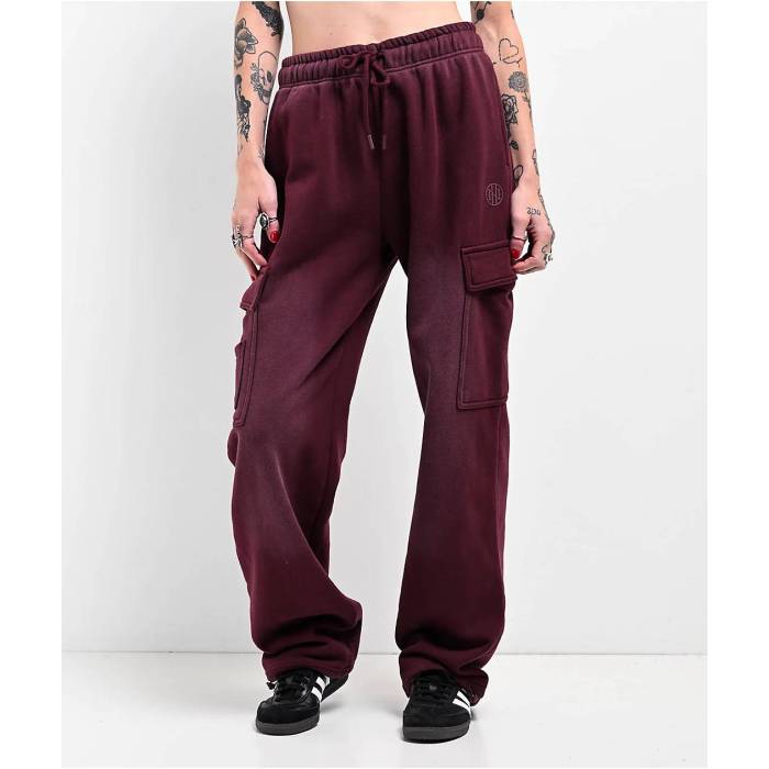 Ninth Hall Fundamentals 【 Koa Port Royal Sunbleached Relaxed Cargo Sweatpants Women\u0027s Purple 】 積貨委託貨物 ロングタイツ レディース Purple 紫・パープル