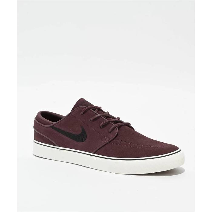 【★百貨店SALE★6/11真夜中2時迄】ナイキ Nike 【 Sb Zoom Janoski Og+ Burgundy Crush Sail \u0026 Black Skate Shoes Men\u0027s Dark Purple 】 エスビー 望遠レンズ ブドウ酒色・バーガンディー 黒いこと 黒いこと Skate 滑る シューズ 運動すること靴 メンズ Purple 紫・パープ
