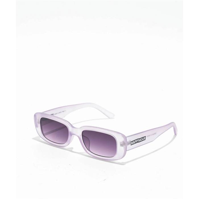 Happy Hour 【 Oxfords Lavender Silk Sunglasses Women's Light Pastel Purple 】 サングラス レディース Purple 紫・パープル｜スニケス
