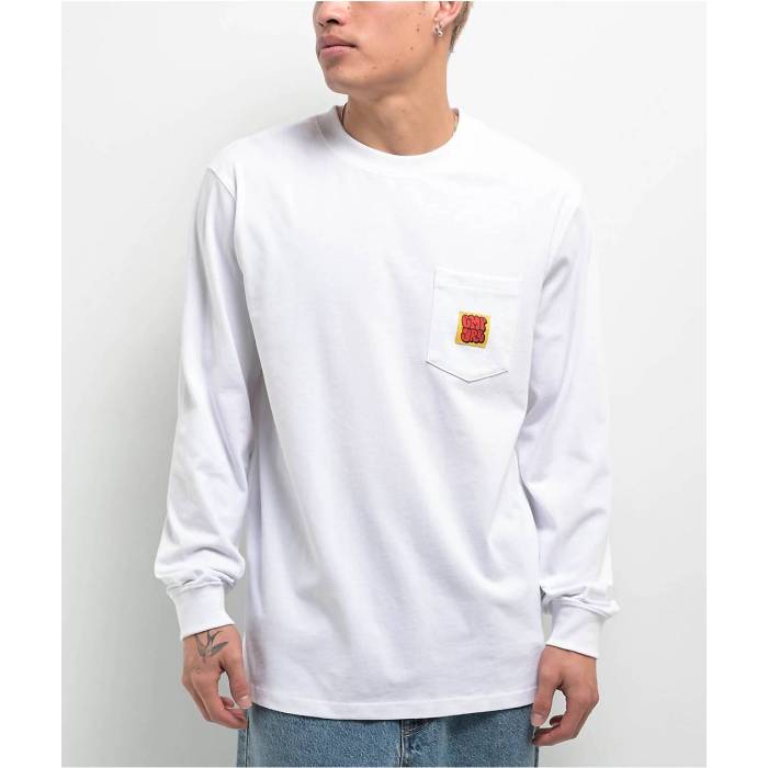 エンパイア Empyre 【 Hammer Time White Long Sleeve Pocket T-Shirt Men's White 】 タイム 白色 ホワイト Sleeve スリーブ Tシャツ メンズ 白色 ホワイト|スニケス