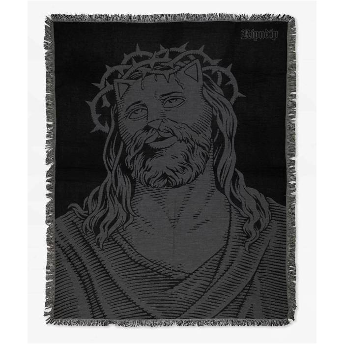 【★百貨店SALE★6/11真夜中2時迄】リップンディップ Ripndip 【 Lord Savior Black Blanket Men\u0027s Black 】 黒いこと 黒いこと メンズ 黒いこと 黒いこと