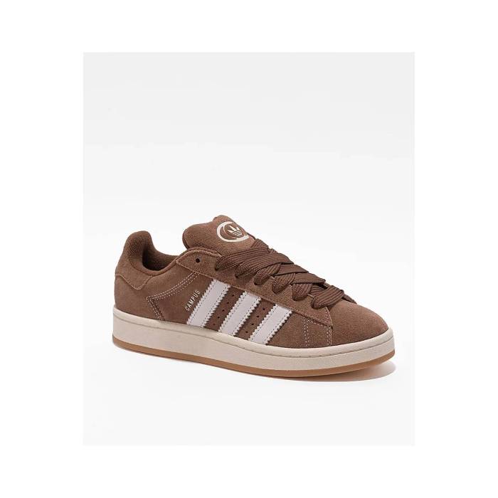 アディダス Adidas 【 Originals Campus 00S Earth Strata \u0026 Core White Shoes Women\u0027s Brown 】 オリジナルス 構内 中核グループ 白いこと 白いこと シューズ 運動すること靴 レディース 赤銅色 赤銅色