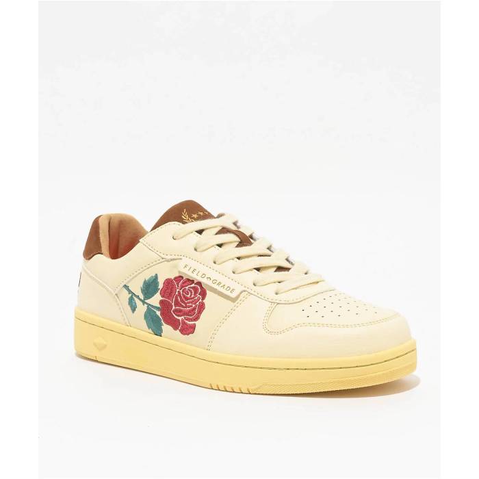 【★百貨店SALE★6/11真夜中2時迄】活動の領域評点 Field Grade 【 Fg1 Low Have A Nice Day Beige Shoes Men\u0027s White 】 ベージュ シューズ 運動すること靴 メンズ 白いこと 白いこと