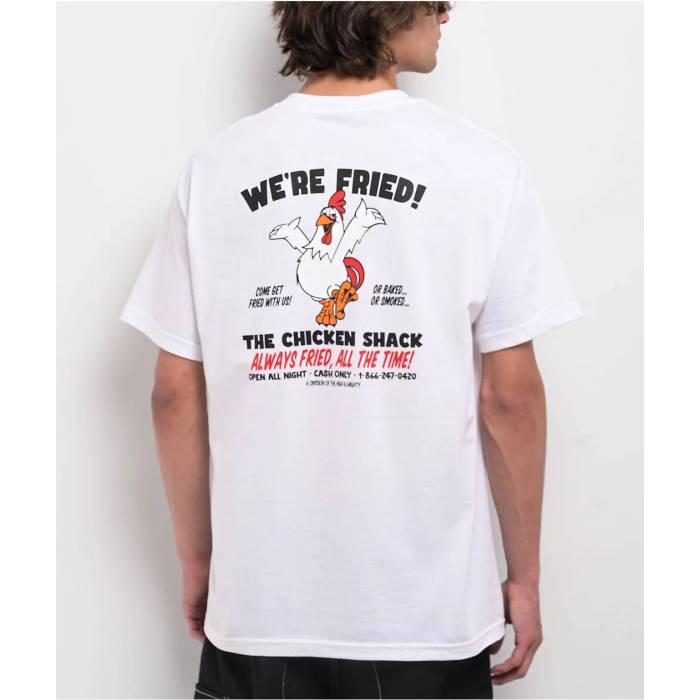 The High \u0026 Mighty 【 Always Fried White T-Shirt Men\u0027s White 】 白いこと 白いこと プルオーバー メンズ 白いこと 白いこと