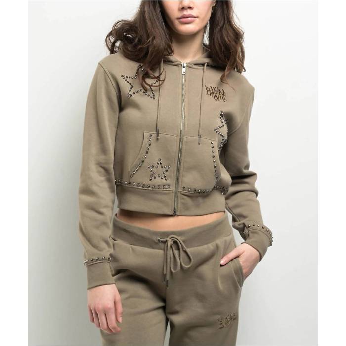 エンパイア Empyre 【 Angel Green Crop Zip Hoodie Women's Green 】 green 緑・グリーン Crop クロップ フーディー パーカー レディース green 緑・グリーン|スニケス