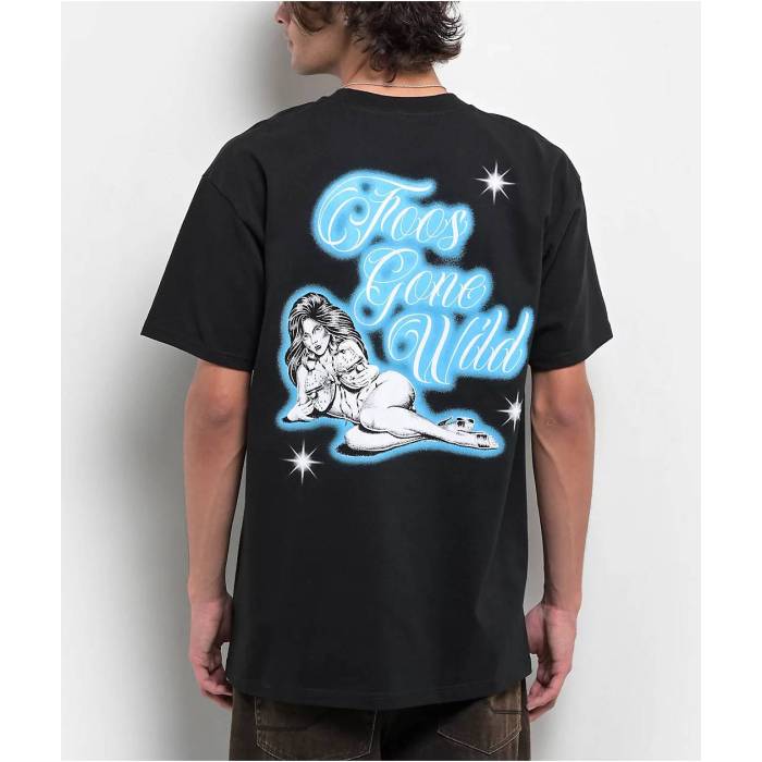 Foos Gone Wild 【 Mrs. E Black T-Shirt Men's Black 】 黒色 ブラック Tシャツ メンズ 黒色 ブラック
