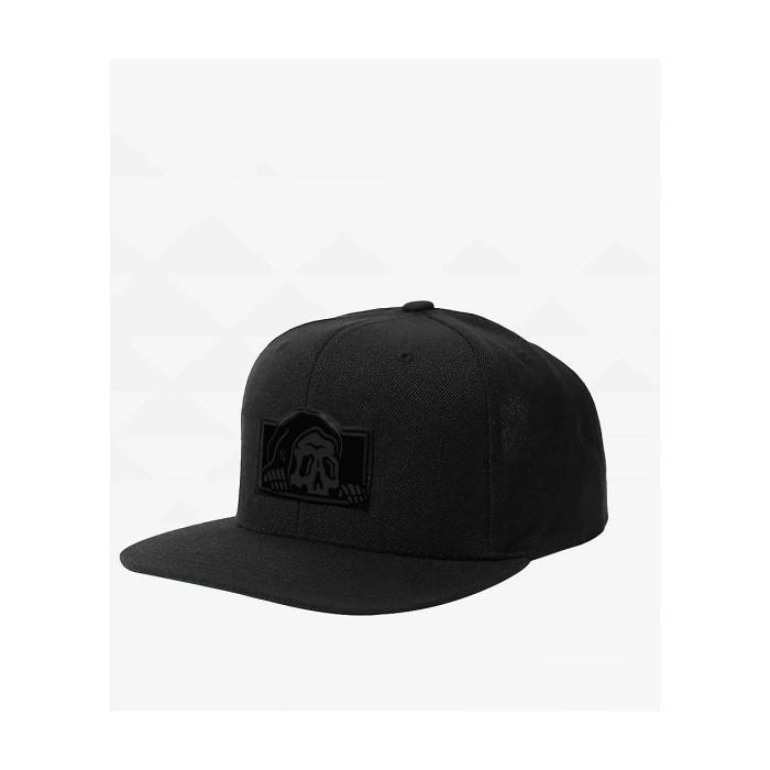 【★百貨店SALE★6/11真夜中2時迄】Lurking Class By Sketchy Tank 【 Box Logo Black Snapback Hat Men\u0027s Black 】 ボックス席 ロゴタイプ 黒いこと 黒いこと Snapback スナップバック 御徒面子 メンズ 黒いこと 黒いこと