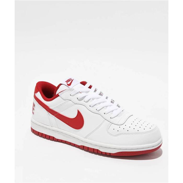 【★百貨店SALE★6/11真夜中2時迄】ナイキ Nike 【 Big  Low White \u0026 Gym Red Shoes Men\u0027s White 】 白いこと 白いこと Red 赤・赤いこと シューズ 運動すること靴 メンズ 白いこと 白いこと