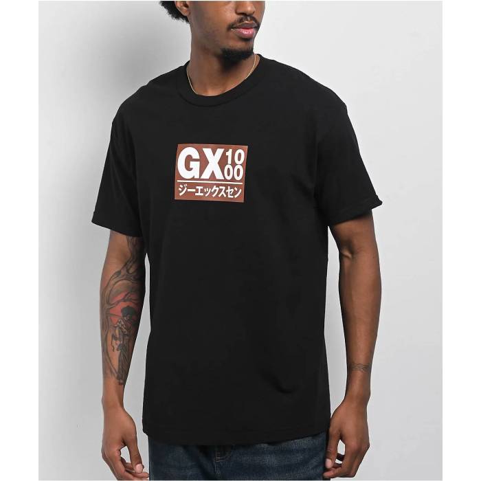 【★百貨店SALE★6/11真夜中2時迄】Gx1000 【 Japan Black T-Shirt Men\u0027s Black 】 黒いこと 黒いこと ティーシャツ メンズ 黒いこと 黒いこと