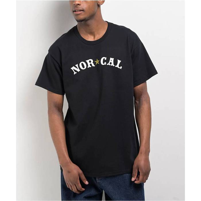 Nor Cal 【 Nautical Black T-Shirt Men's Black 】 黒色 ブラック Tシャツ メンズ 黒色 ブラック