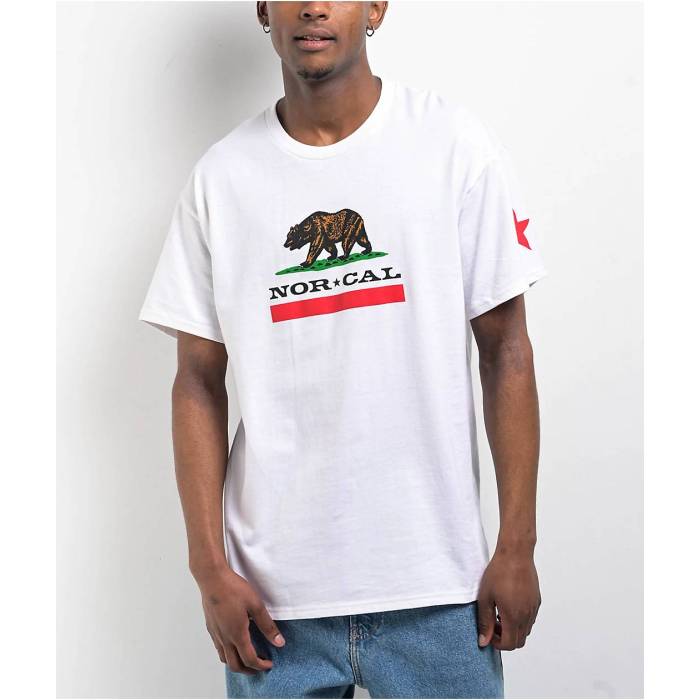 Nor キロカロリー 【 Republic White T-Shirt Men\u0027s White 】 白いこと 白いこと プルオーバー メンズ 白いこと 白いこと