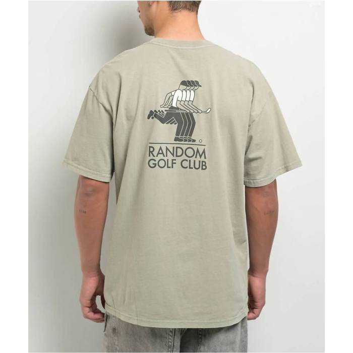 Random Golf Club 【 Pace Of Play Clubhouse Green T-Shirt Men\u0027s Green 】 green 緑・緑であること プルオーバー メンズ green 緑・緑であること