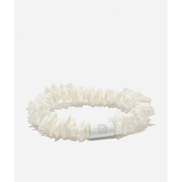 【★百貨店SALE★6/11十二時2時迄】ラスタクラット Rastaclat 【 Pukka Shell Bracelet Men\u0027s White 】 shell 外殻 腕輪 メンズ 白いこと 白いこと