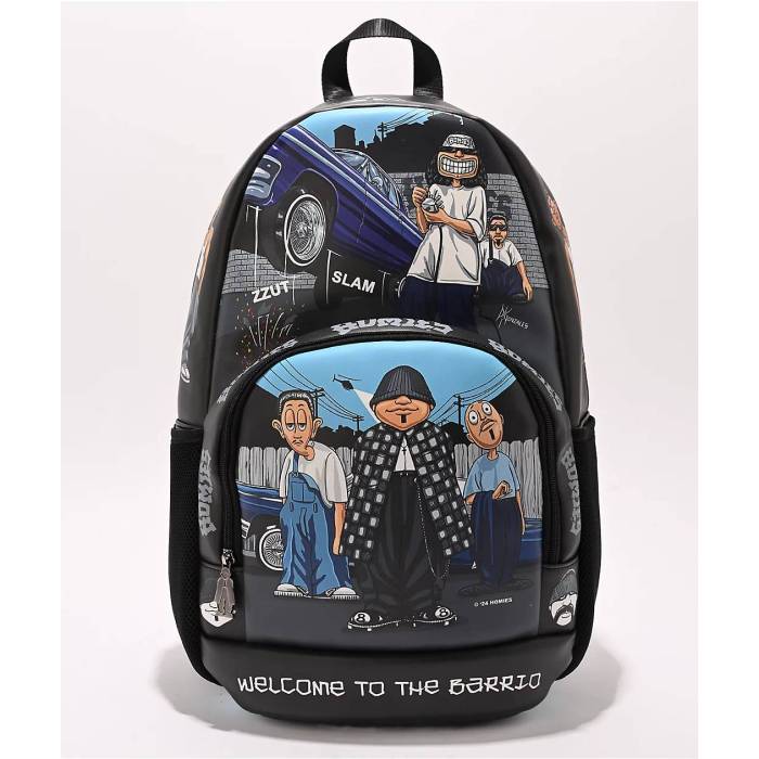 Dga 【 Homies Lowrider Black Backpack Men's Multicolor 】 黒色 ブラック バックパック バッグ リュックサック メンズ|スニケス