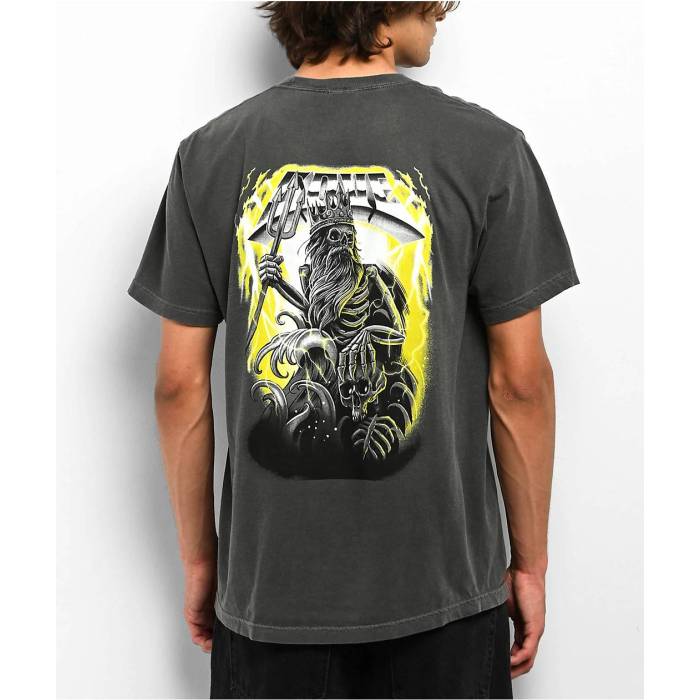【★百貨店SALE★6/11真夜中2時迄】Cove Surf 【 Cove Poseidon Grey T-Shirt Men\u0027s Grey 】 薄墨色 薄墨色 ティーシャツ メンズ 薄墨色 薄墨色