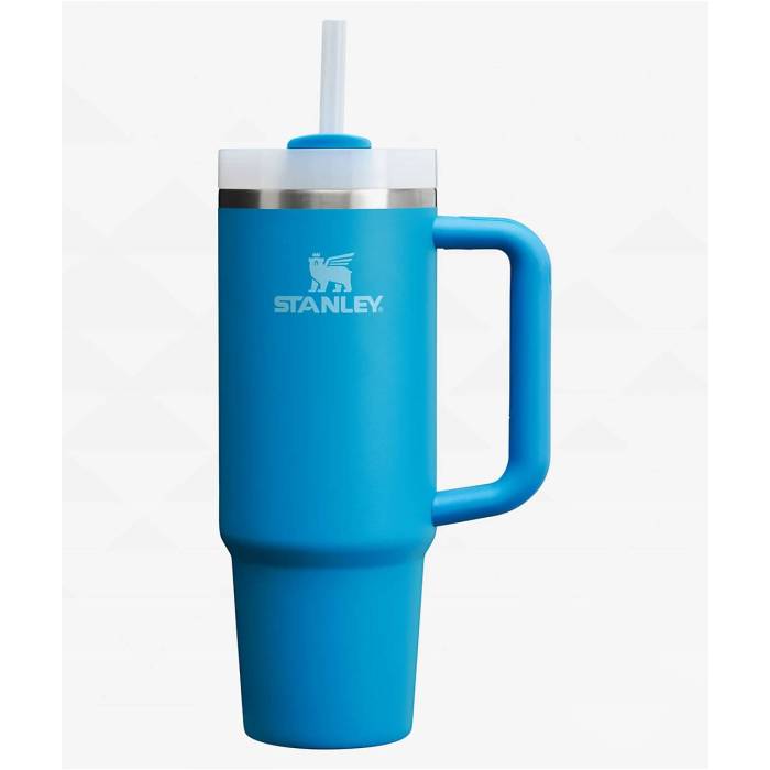 Stanley 【 The Quencher H2.0 Flowstate Azure Tumbler 30 Oz Men's Bright Blue 】 アズール メンズ 青色 ブルー