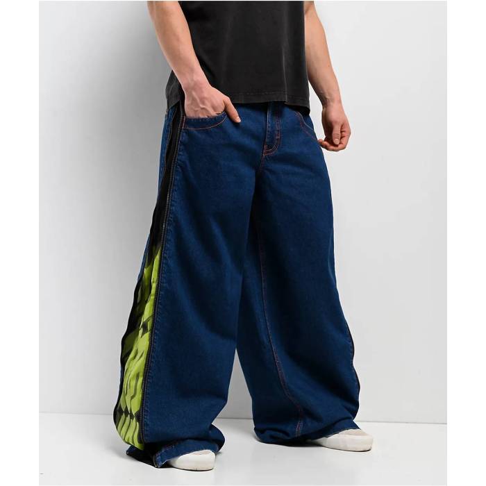 【★百貨店SALE★6/11夜夜中2時迄】A.lab 【 Mega Zip Reboot Dark Blue Jeans Men\u0027s - 】 メガ 青味 青み デニム メンズ NULL