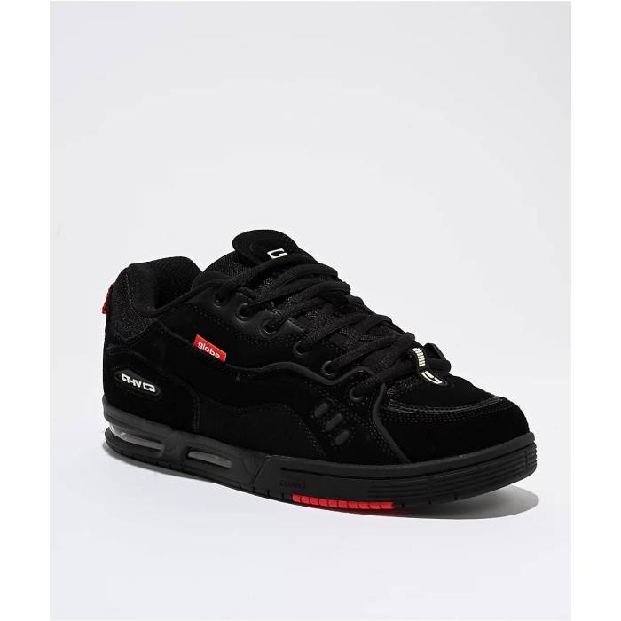 地球儀 Globe 【 Thomas Ct-4 Black Skate Shoes Men\u0027s Black 】 黒いこと 黒いこと Skate 滑る シューズ 運動すること靴 メンズ 黒いこと 黒いこと