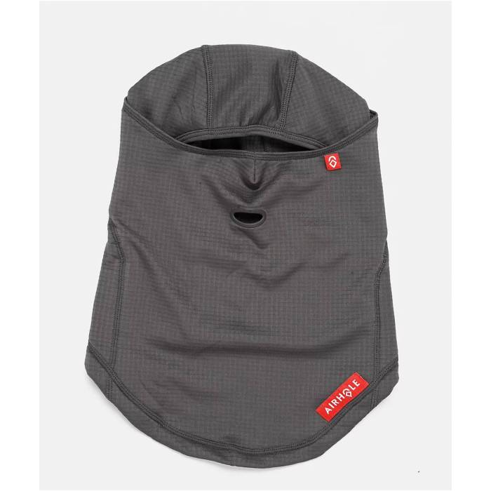【★百貨店SALE★6/11真夜中2時迄】Airhole 【 Waffle Fleece Grey Hinged Balaclava Men\u0027s - 】 ワーヘル フリース 薄墨色 薄墨色 メンズ NULL
