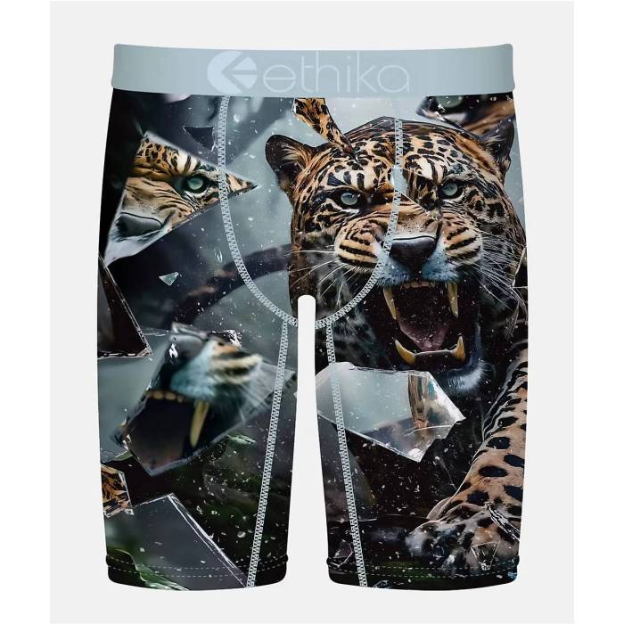 エシカ Ethika 【 Shattercat Grey Boxer Briefs Men's Multicolor 】 灰色 グレー メンズ|スニケス