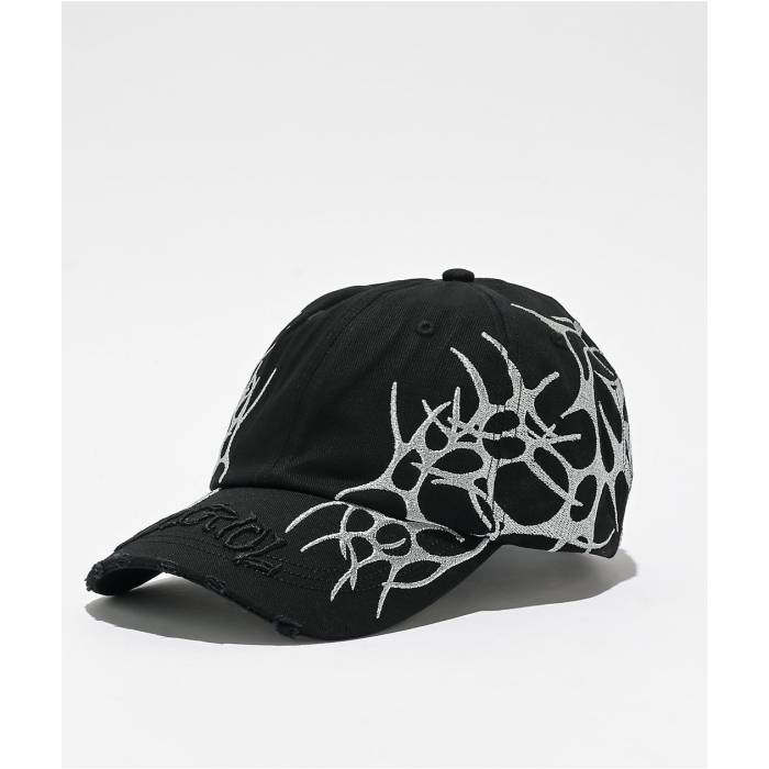 Vitriol 【 Metal Dove Black Strapback Hat Men's Black 】 メタル 黒色 ブラック メンズ 黒色 ブラック