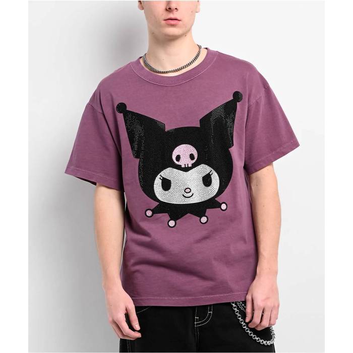 Hello Kitty And Friends 【 Men's Purple 】 メンズ Purple 紫・パープル