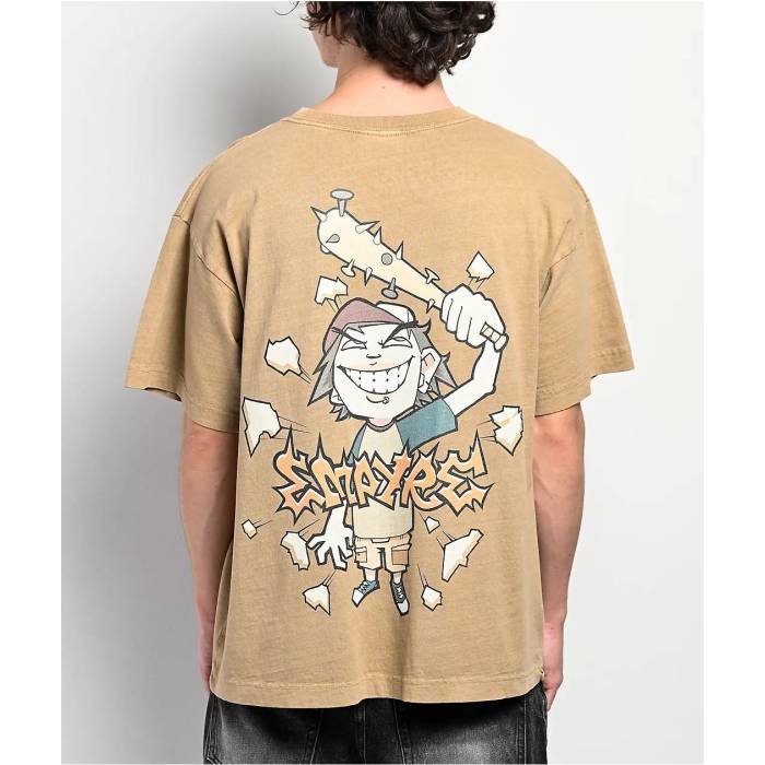 エンパイア Empyre 【 De Bat Light Brown T-Shirt Men's Light Pastel Brown 】 バット 茶色 ブラウン Tシャツ メンズ 茶色 ブラウン 13,604円