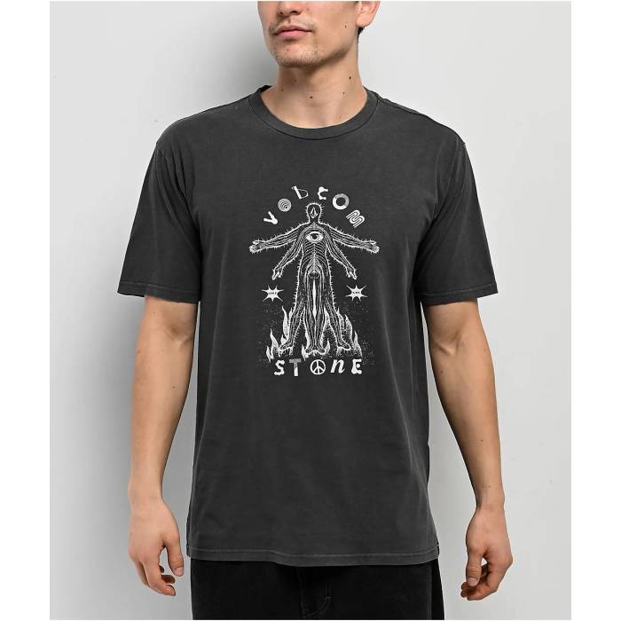 ボルコム Volcom 【 Body High Grey T-Shirt Men's - 】 ハイ 灰色 グレー Tシャツ メンズ NULL