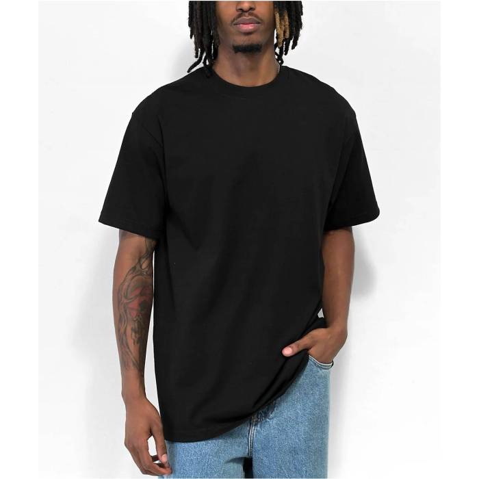 Shaka Wear 【 Max Heavyweight Black T-Shirt Men\u0027s Black 】 マックス 黒いこと 黒いこと プルオーバー メンズ 黒いこと 黒いこと