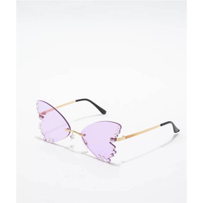 エンパイア Empyre 【 Butterfly Jewel Purple Sunglasses Women's Purple 】 Purple 紫・パープル サングラス レディース Purple 紫・パープル｜スニケス