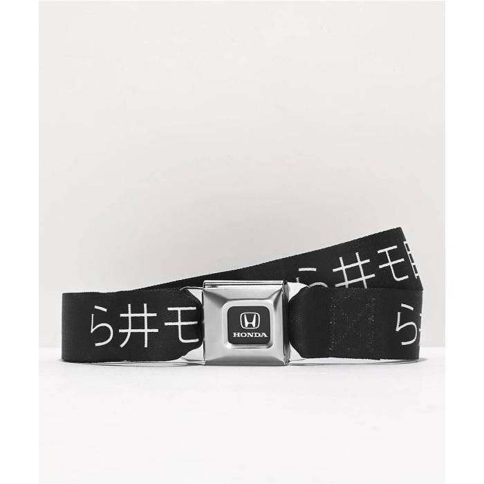 Buckle Down 【 X Honda Sheesh Black Seatbelt Belt Men's Black 】 黒色 ブラック ベルト メンズ 黒色 ブラック