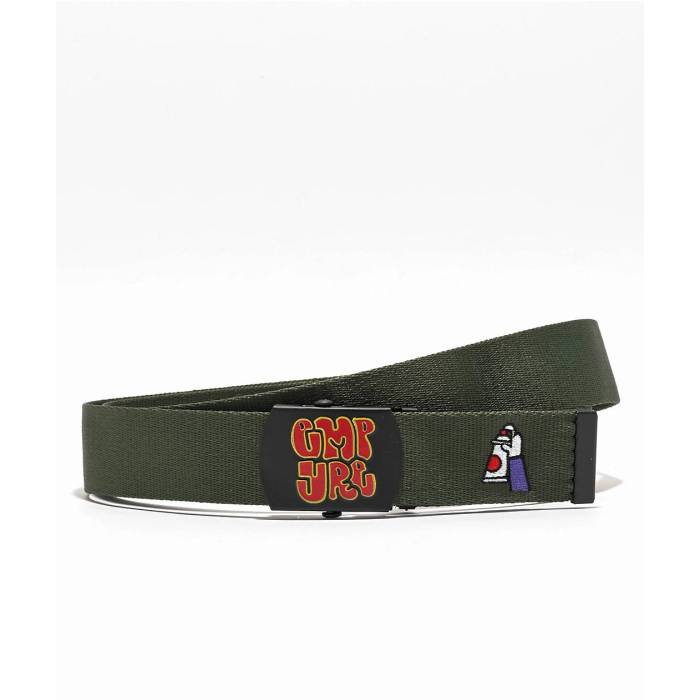 エンパイア Empyre 【 Pickup Green Web Belt Men's Green 】 green 緑・グリーン ベルト メンズ green 緑・グリーン｜スニケス 10,434円