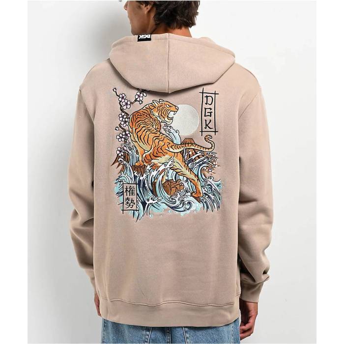 【★百貨店SALE★6/11真夜中2時迄】DGK Dgk 【 Clout Tan Hoodie Men\u0027s Natural 】 フーディー パーカー メンズ 自然的