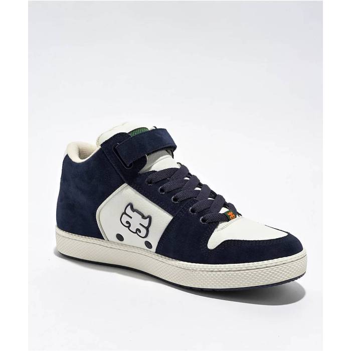 Ipath 【 Grasshopper Navy & White Skate Shoes Men's Navy 】 紺色 ネイビー 白色 ホワイト Skate スケート シューズ 運動靴 メンズ 紺色 ネイビー