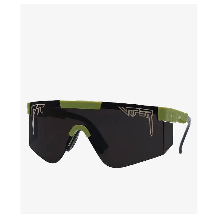 【★百貨店SALE★6/11夜夜中2時迄】Pit Viper 【 The 2000S Njp Ball-Istic Smoke Z87+ Sunglasses Men\u0027s Medium Green 】 黒眼鏡 メンズ green 緑・緑であること