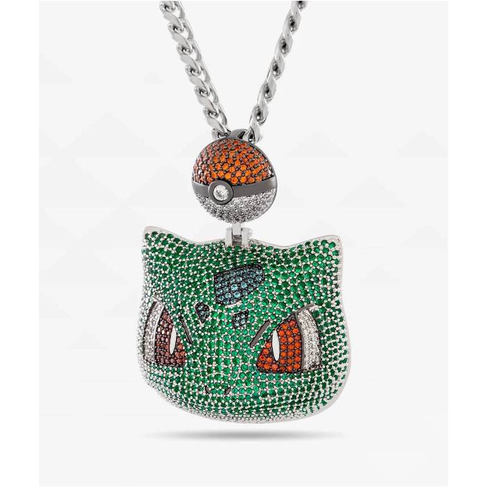 King Ice 【 | Pokemon Bulbasaur Necklace Men's Gold 】 ネックレス メンズ ゴールド|スニケス