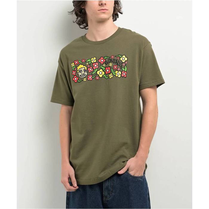 Krooked Skateboards 【 Krooked Sweatpants Green T-Shirt Men\u0027s Green 】 ロングタイツ green 緑・緑であること プルオーバー メンズ green 緑・緑であること